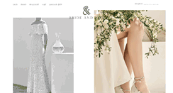 Desktop Screenshot of brideandyou.com